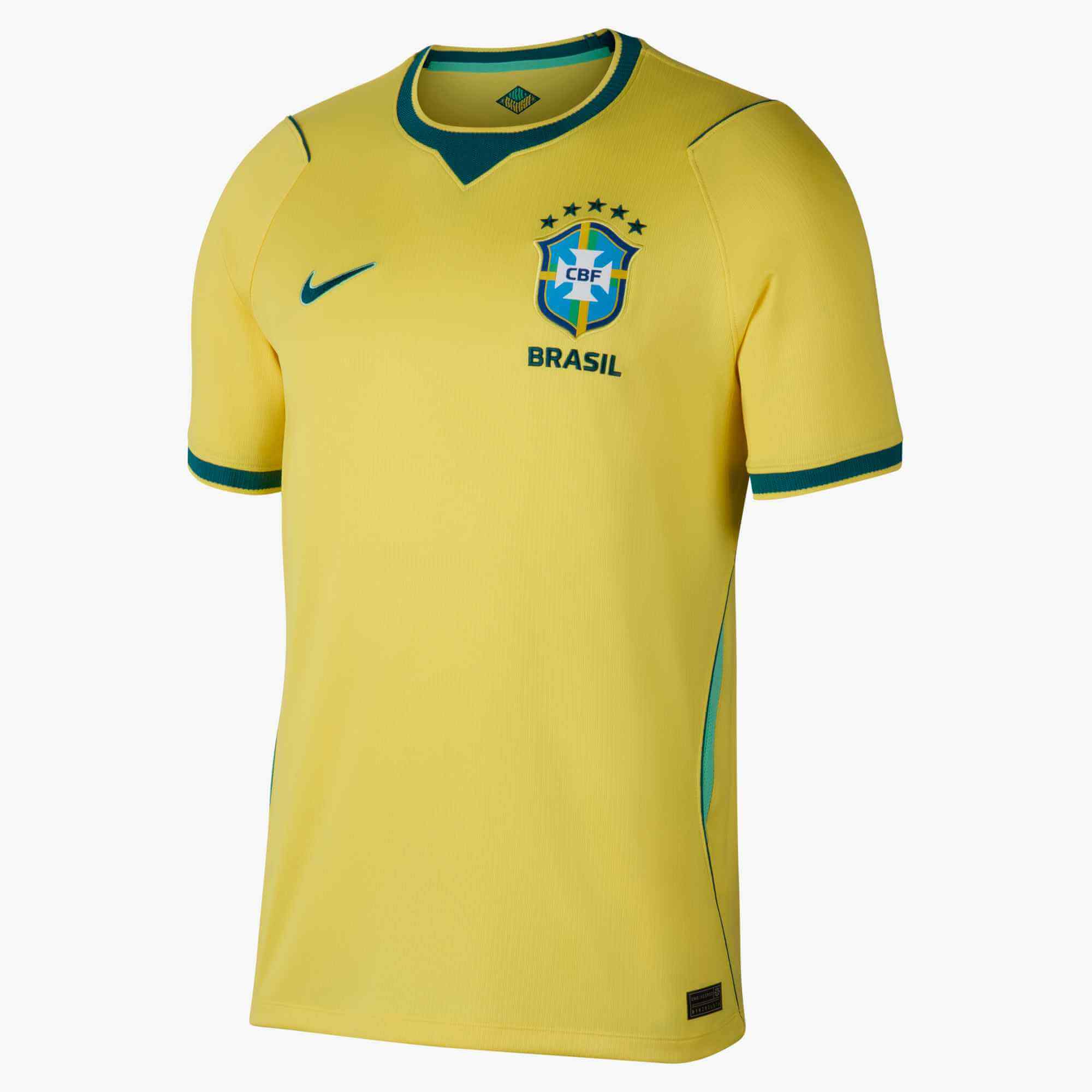Nike 2026 Brazil Men's Stadium Home Soccer Jersey