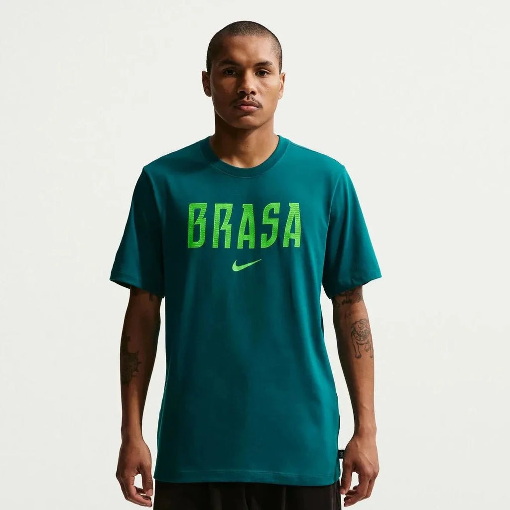 Nike 2026 Brazil Men's Wordmark Tee
