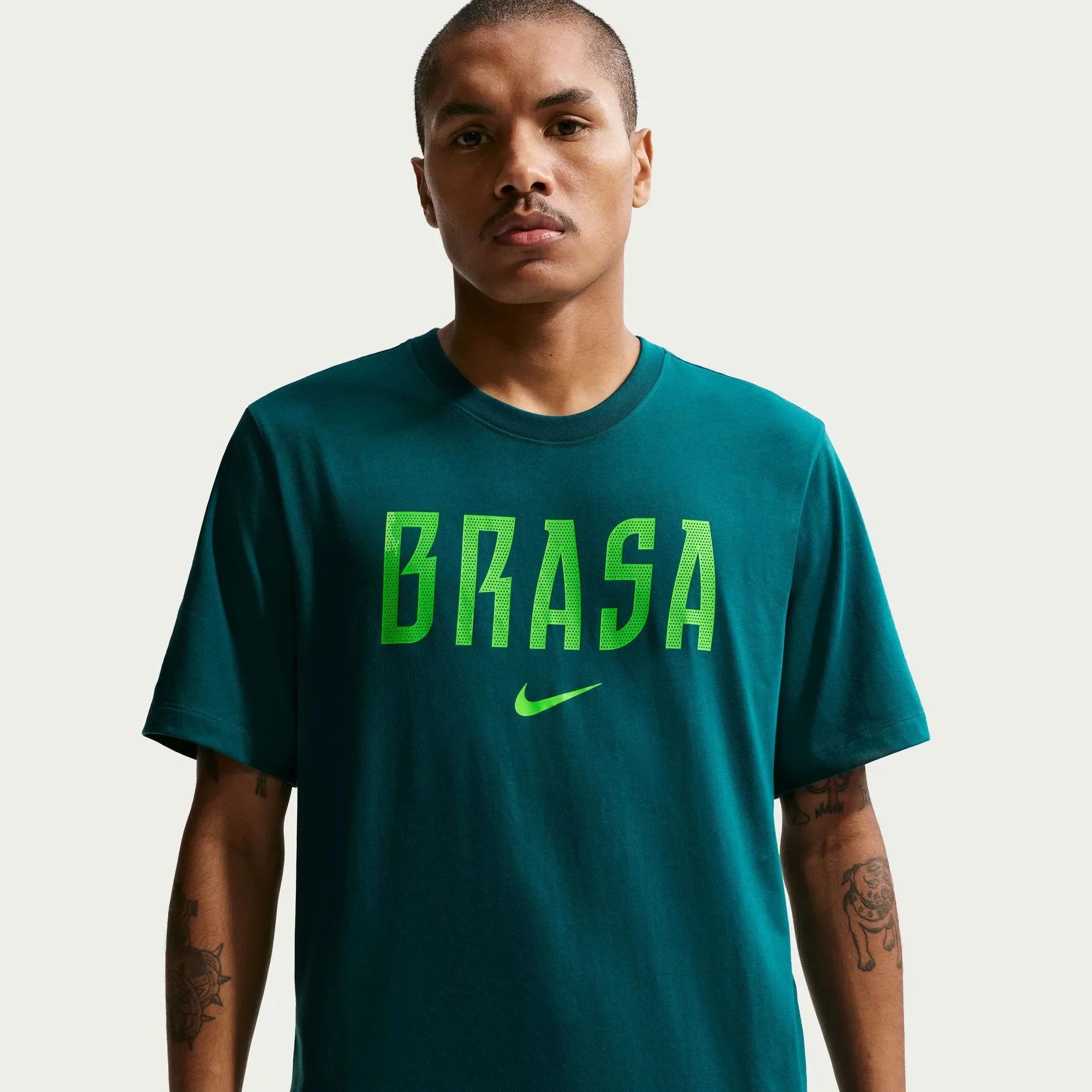 Nike 2026 Brazil Men's Wordmark Tee
