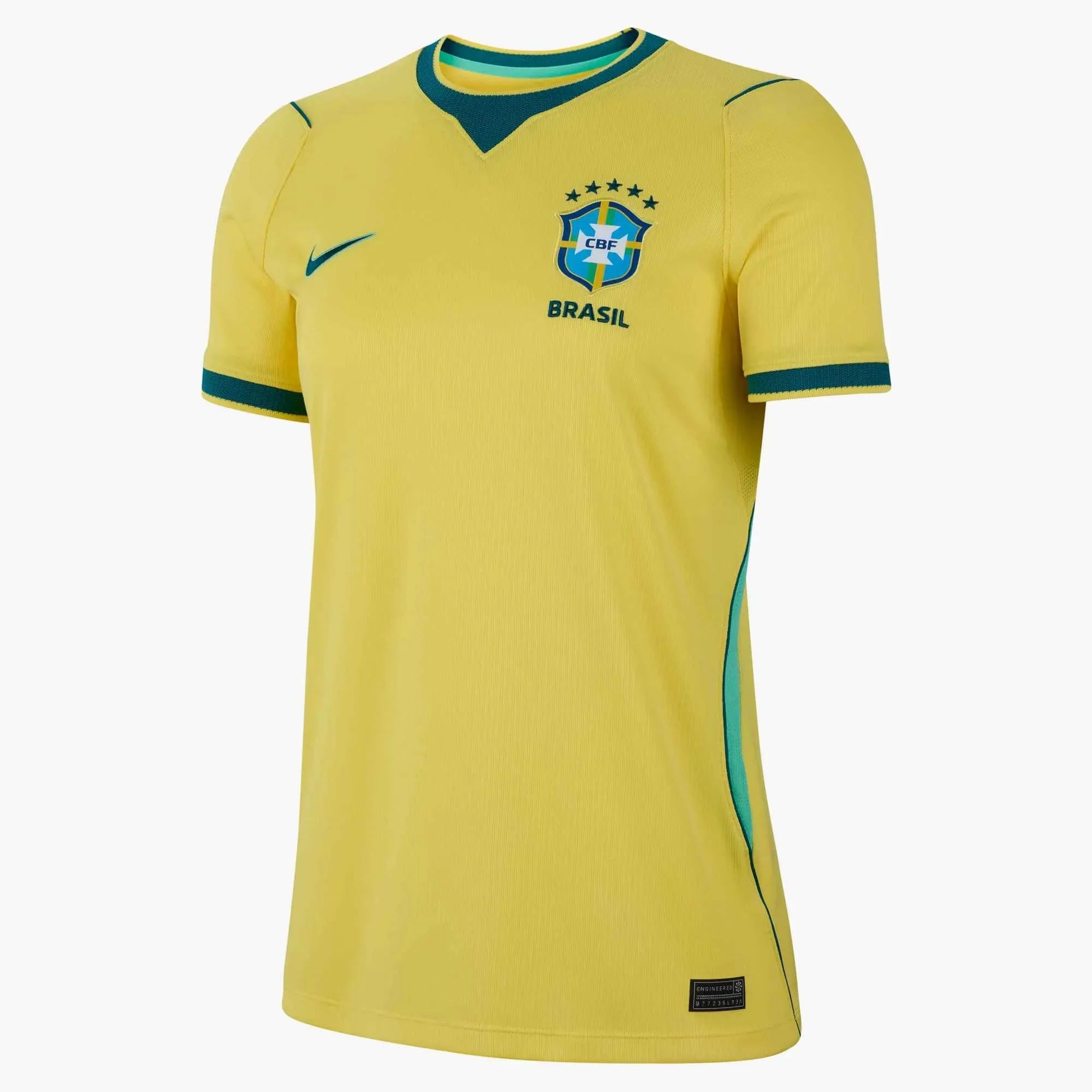 Nike 2026 Brazil Women's Stadium Home Soccer Jersey