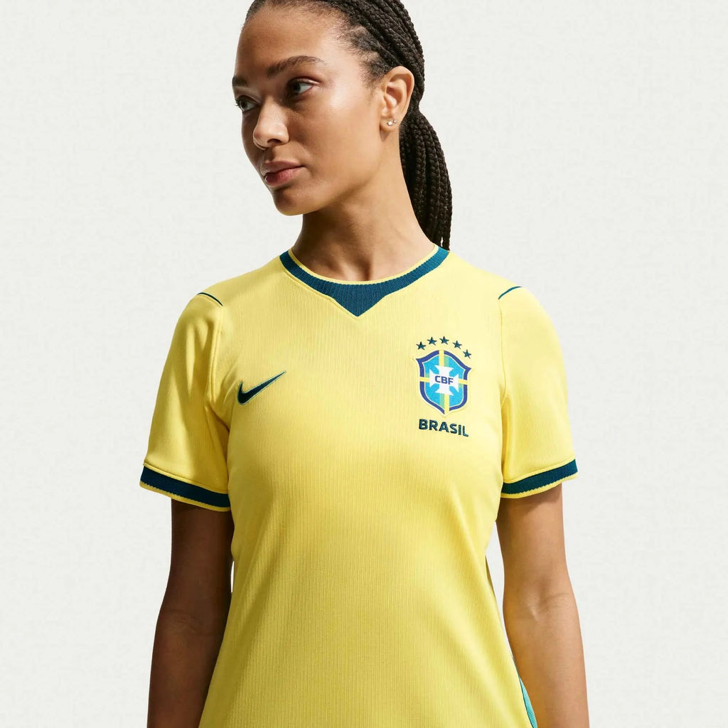 Nike 2026 Brazil Women's Stadium Home Soccer Jersey