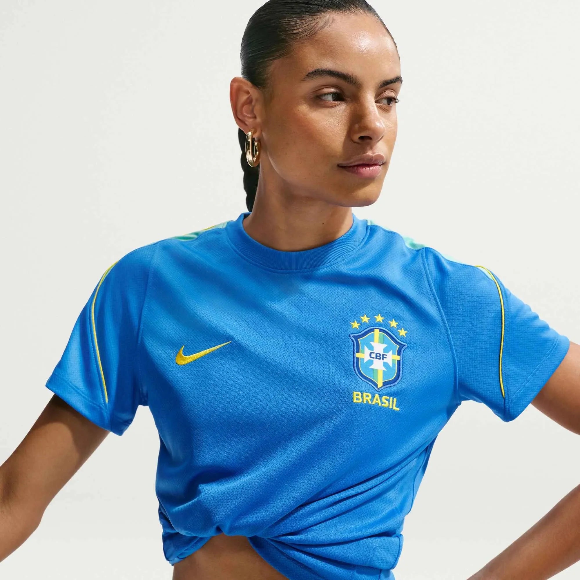 Nike 2026 Brazil Women's Strike Top