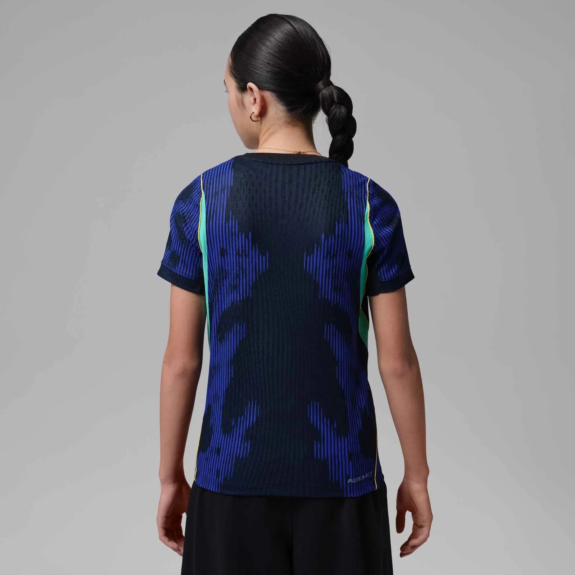 Nike 2026 Brazil Youth Authentic Away Soccer Jersey