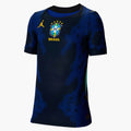 Nike 2026 Brazil Youth Authentic Away Soccer Jersey