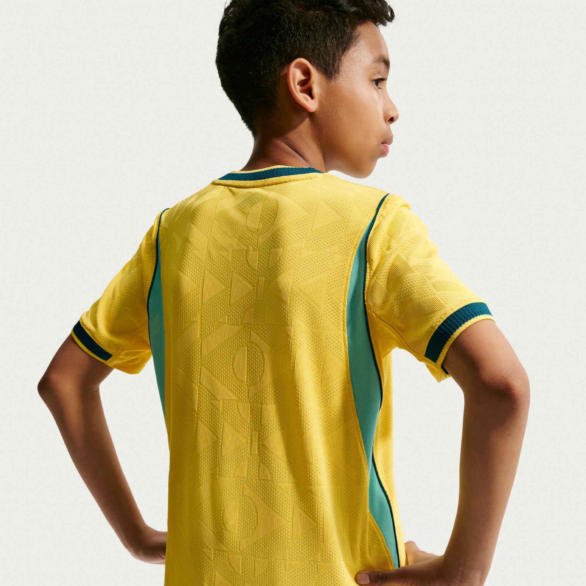 Nike 2026 Brazil Youth Authentic Home Soccer Jersey
