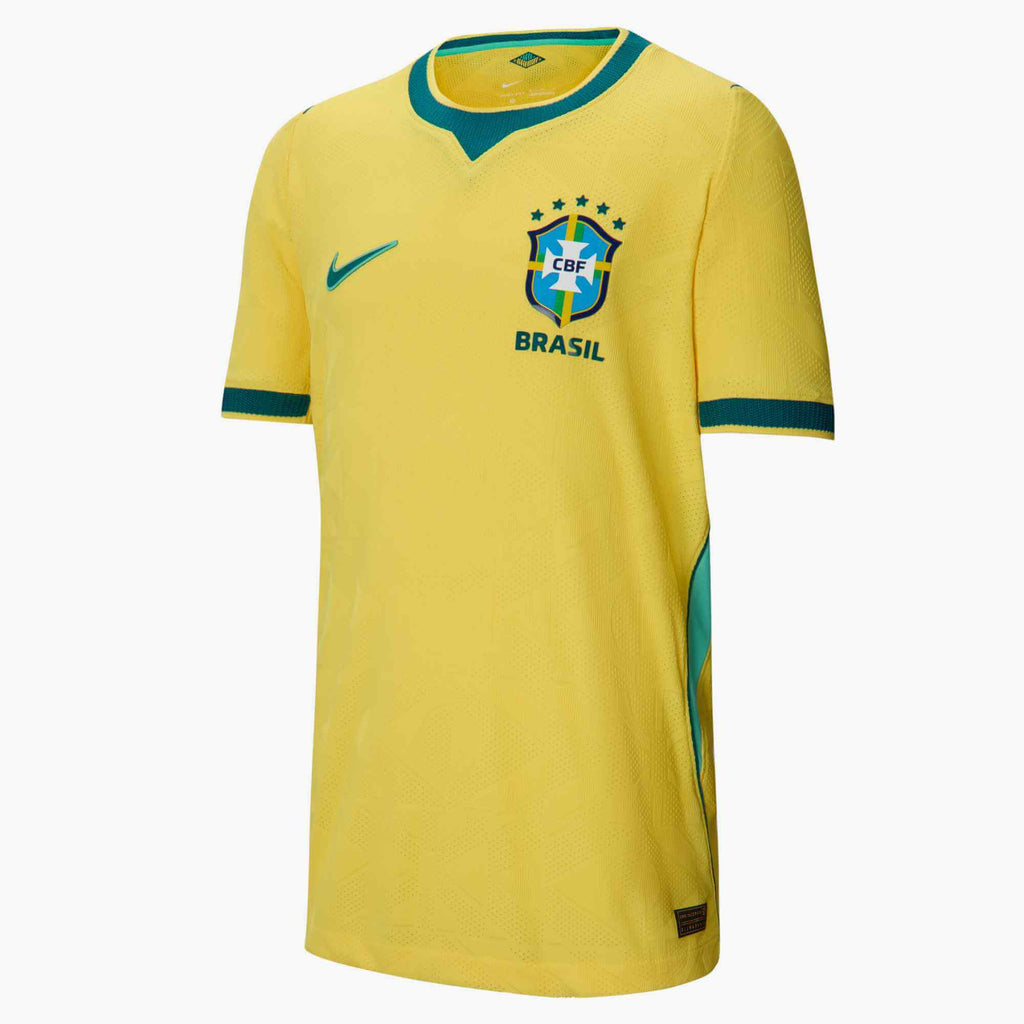 Nike 2026 Brazil Youth Authentic Home Soccer Jersey