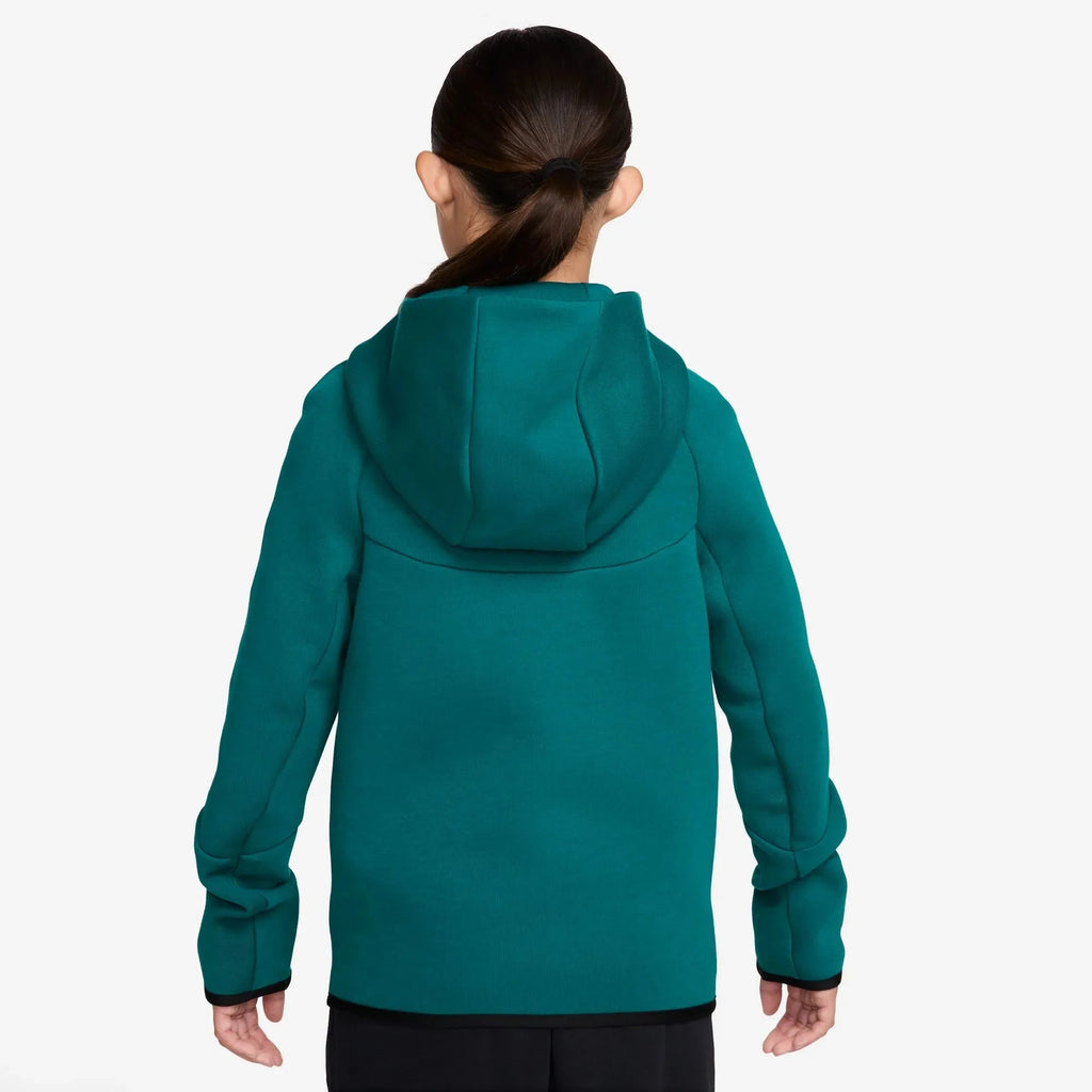 Nike 2026 Brazil Youth Full-Zip Tech Fleece Hoodie