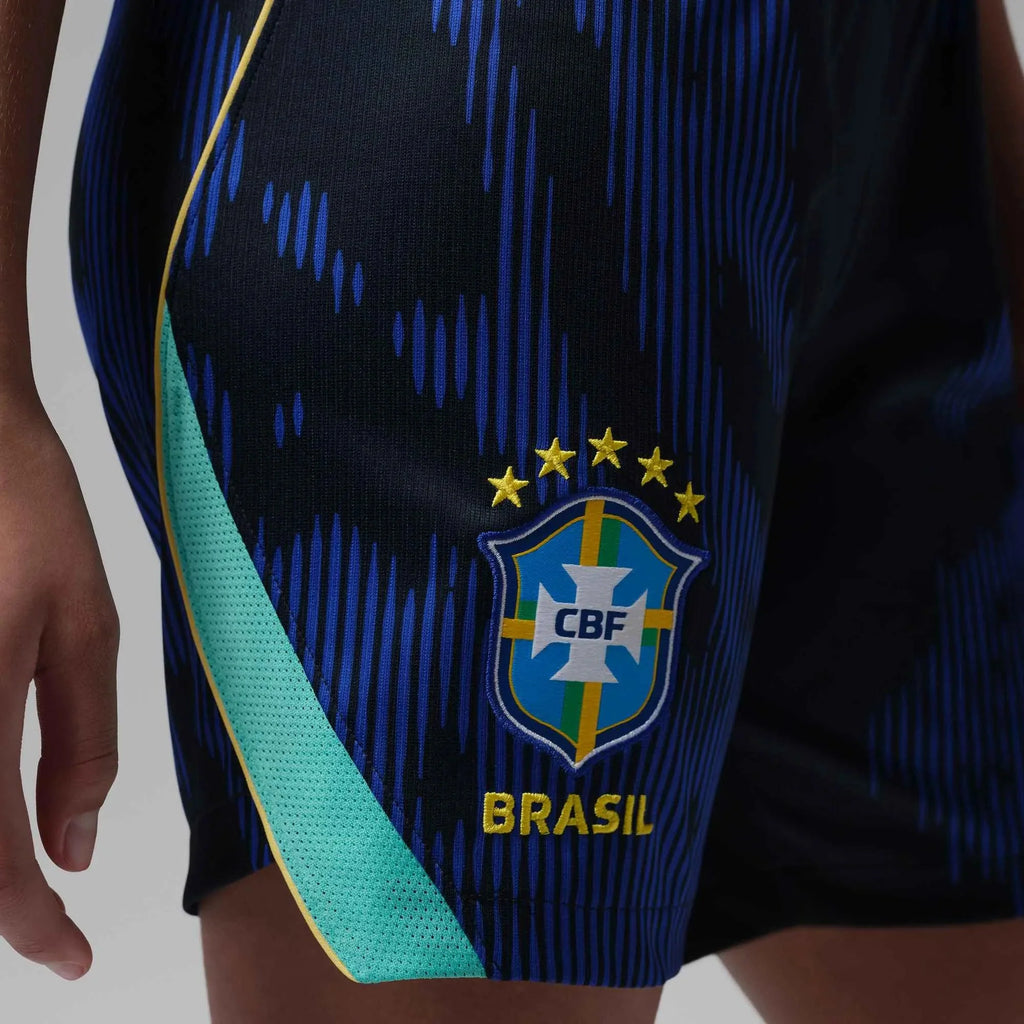Nike 2026 Brazil Youth Stadium Away Shorts