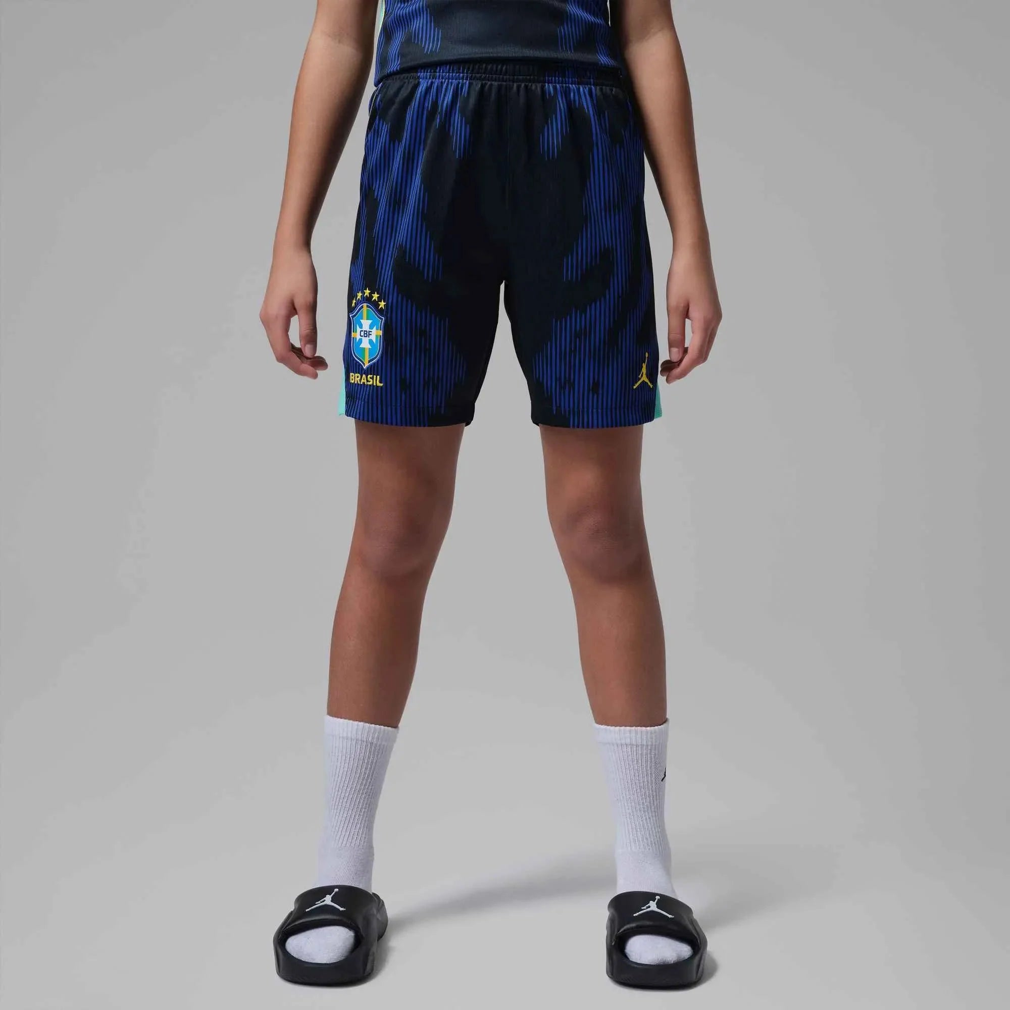 Nike 2026 Brazil Youth Stadium Away Shorts