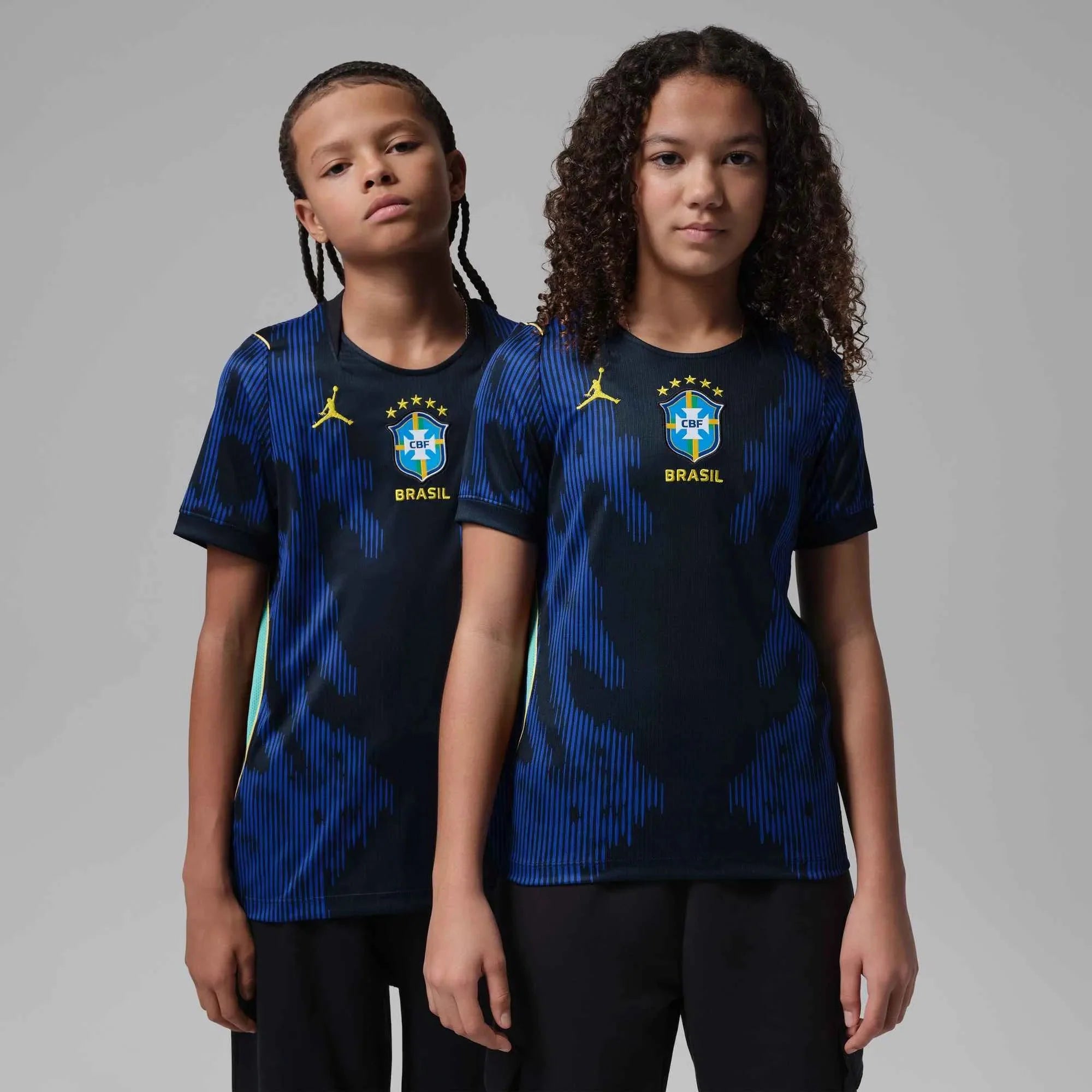 Nike 2026 Brazil Youth Stadium Away Soccer Jersey