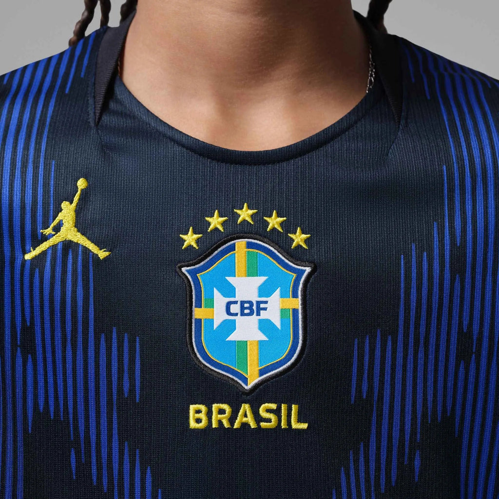 Nike 2026 Brazil Youth Stadium Away Soccer Jersey