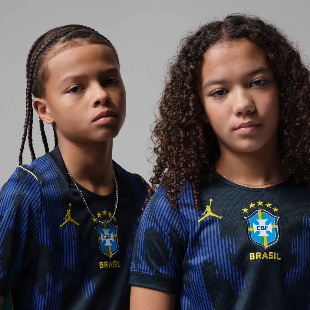 Nike 2026 Brazil Youth Stadium Away Soccer Jersey