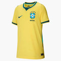 Nike 2026 Brazil Youth Stadium Home Soccer Jersey