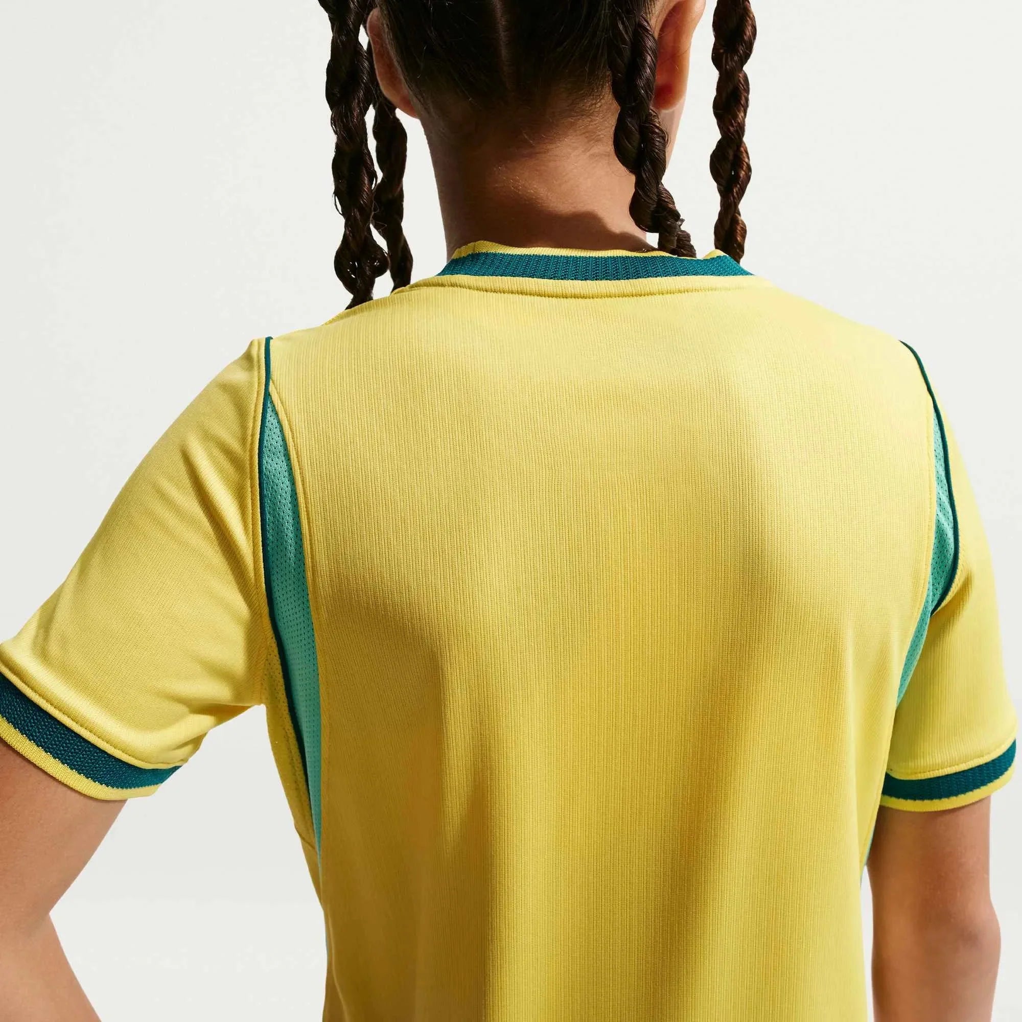 Nike 2026 Brazil Youth Stadium Home Soccer Jersey