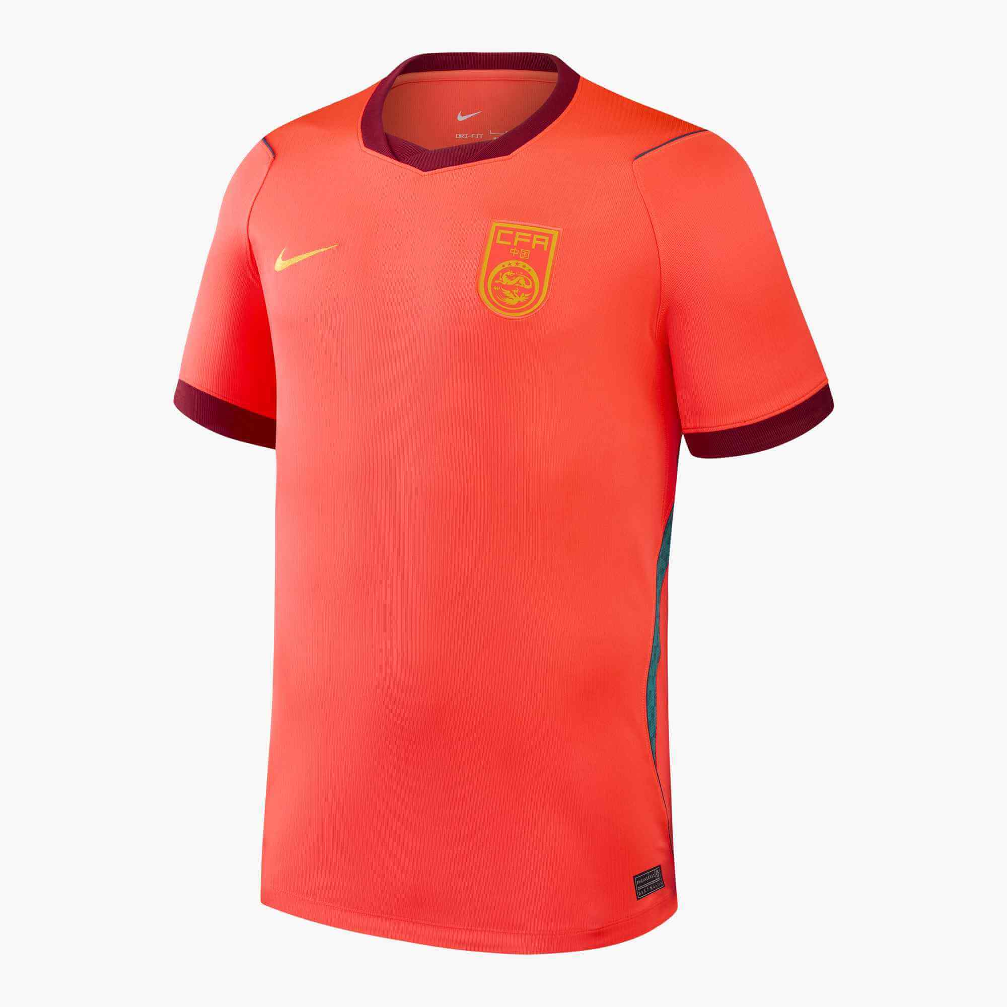 Nike 2026 China Men's Stadium Home Soccer Jersey