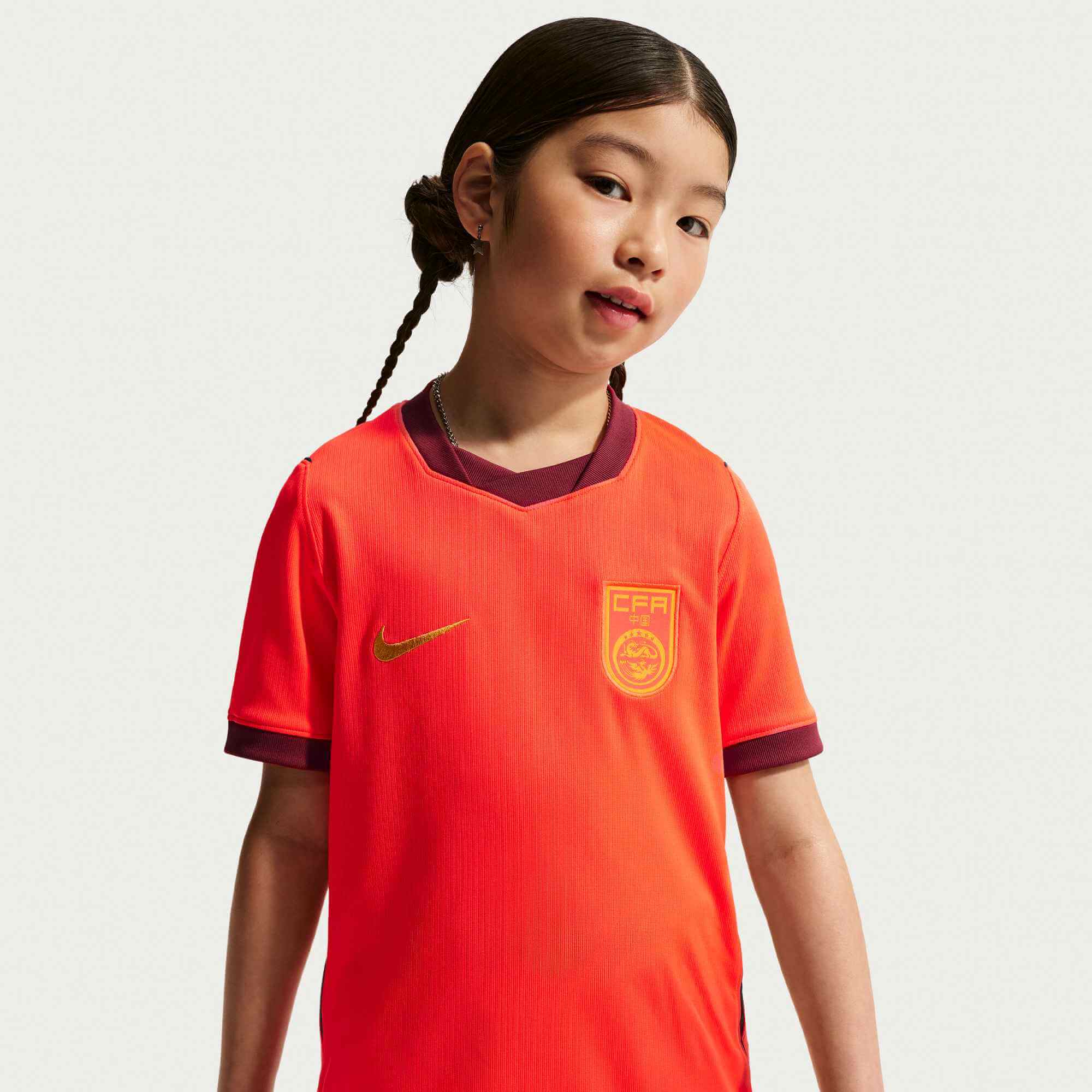Nike 2026 China Youth Stadium Home Soccer Jersey