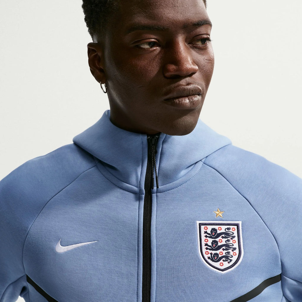 Nike 2026 England Men's Full-Zip Tech Fleece Hoodie