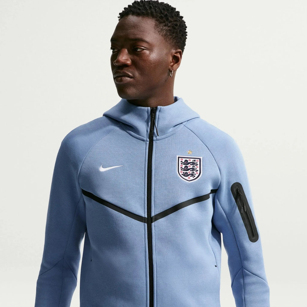 Nike 2026 England Men's Full-Zip Tech Fleece Hoodie