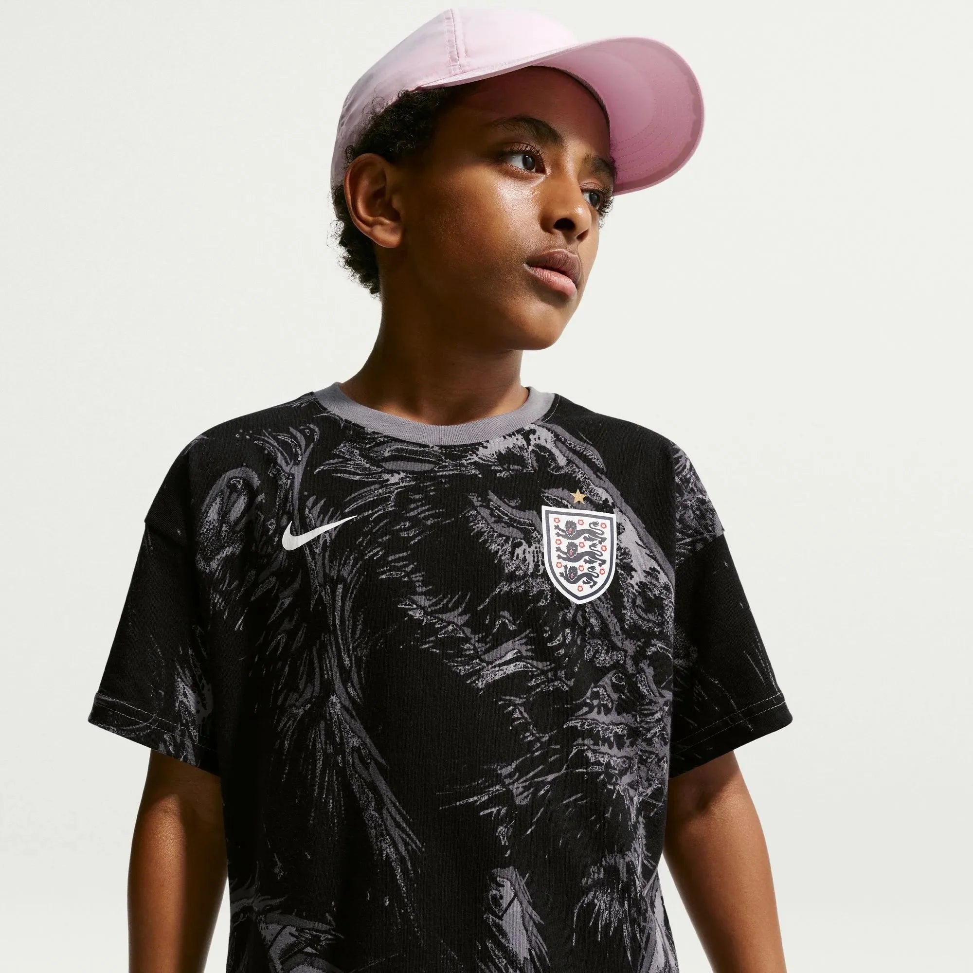 Nike 2026 England Youth All Over Print Tee