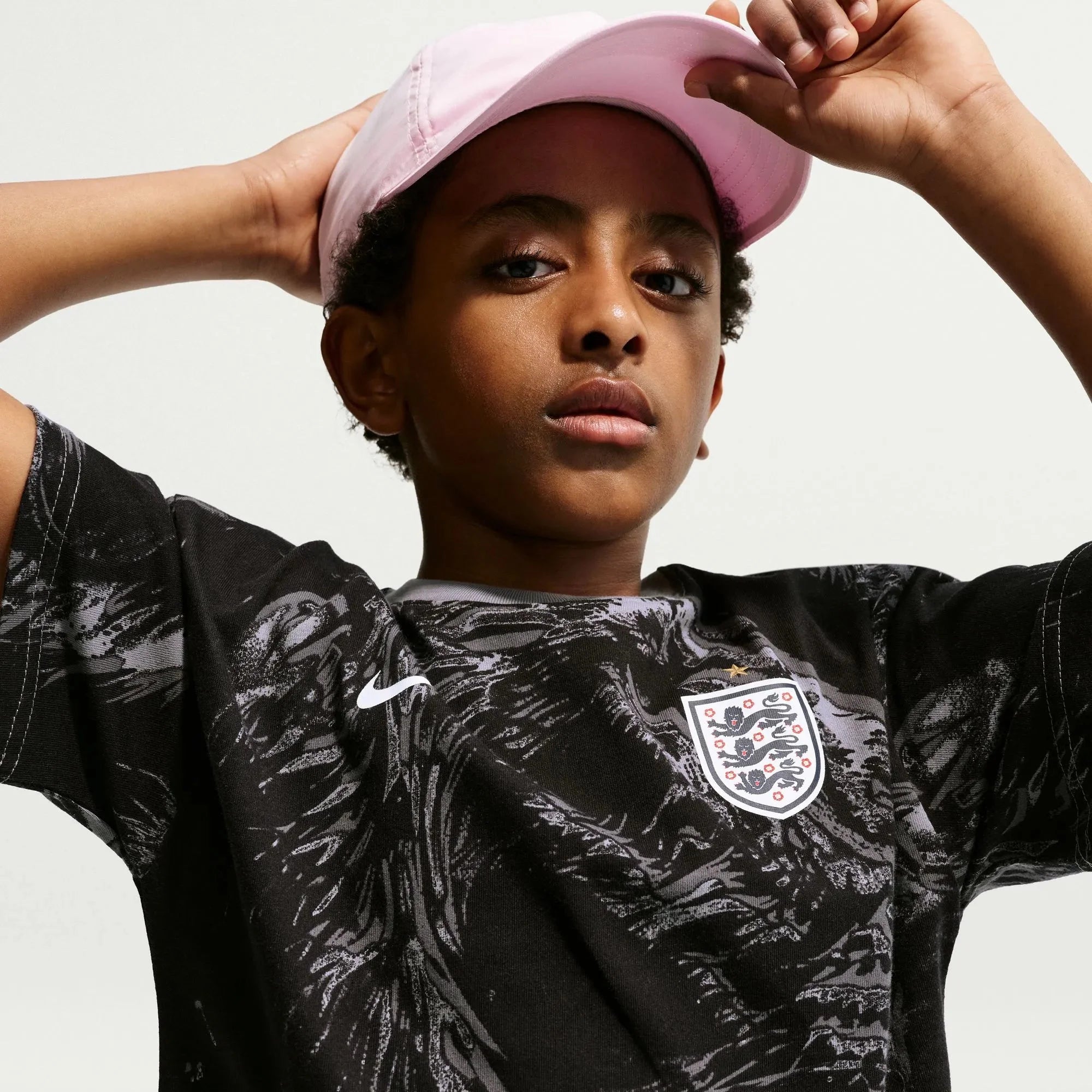 Nike 2026 England Youth All Over Print Tee