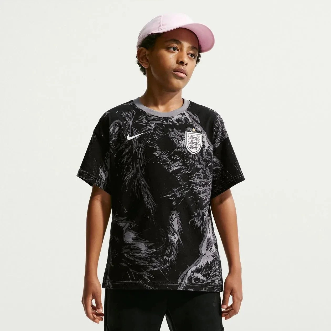 Nike 2026 England Youth All Over Print Tee