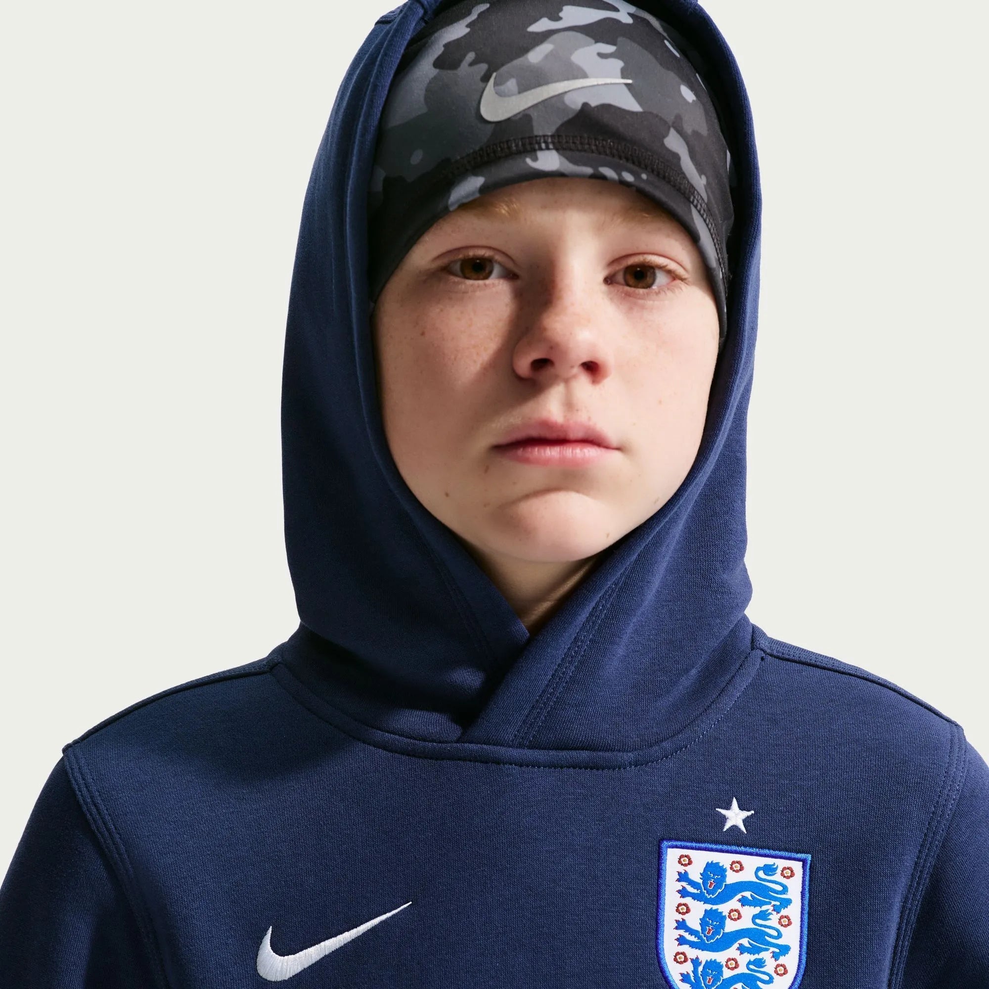 Nike 2026 England Youth Club Pullover Hoodie