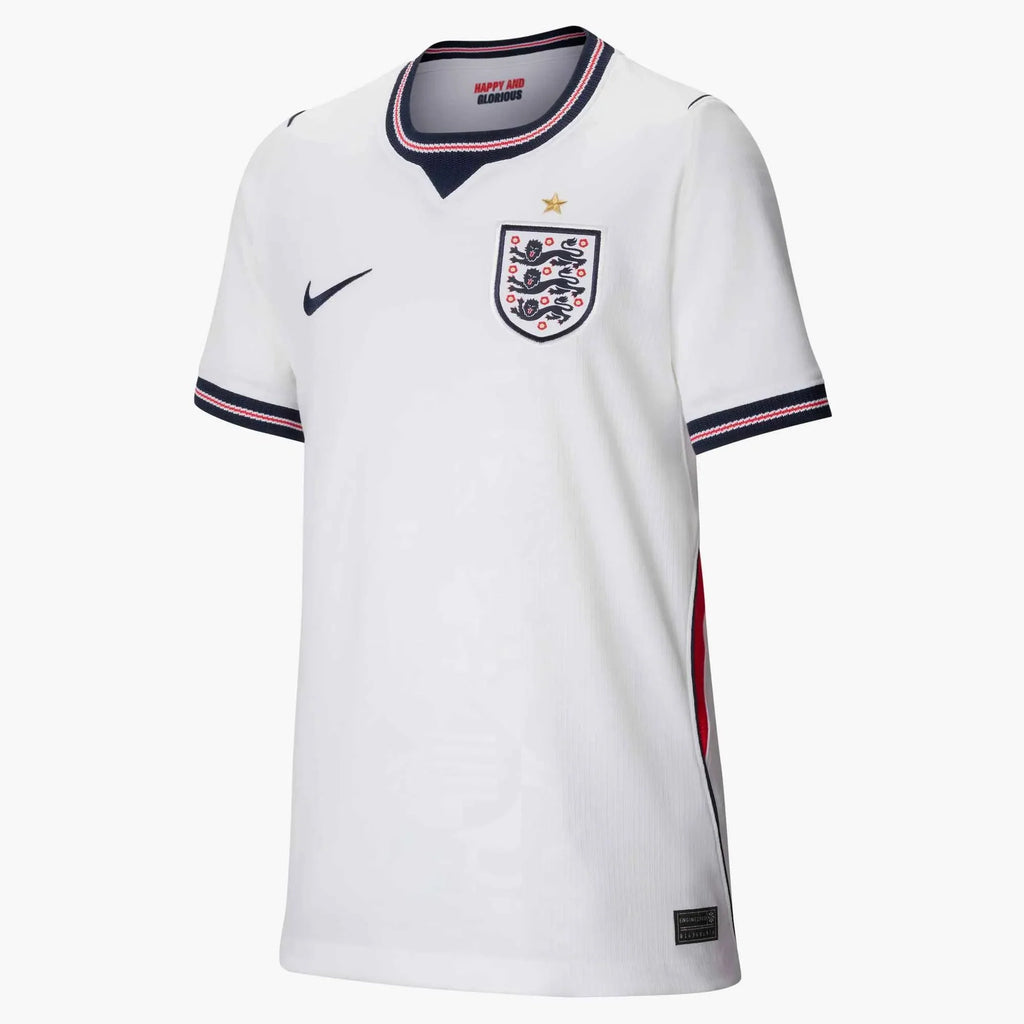 Nike 2026 England Youth Stadium Home Soccer Jersey