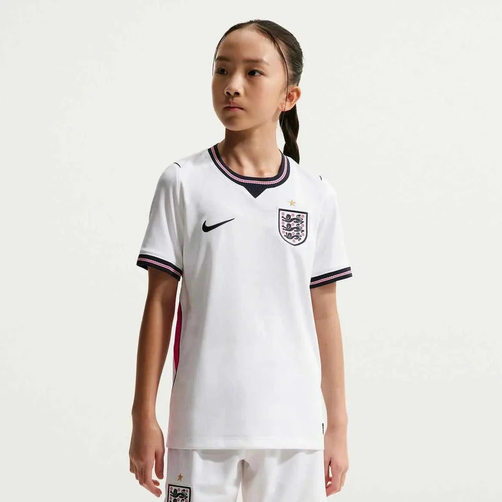 Nike 2026 England Youth Stadium Home Soccer Jersey