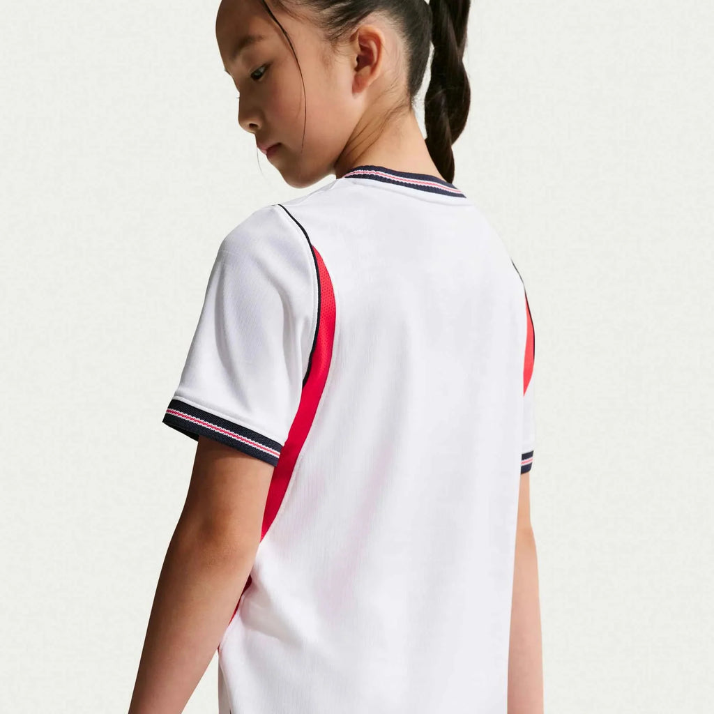 Nike 2026 England Youth Stadium Home Soccer Jersey