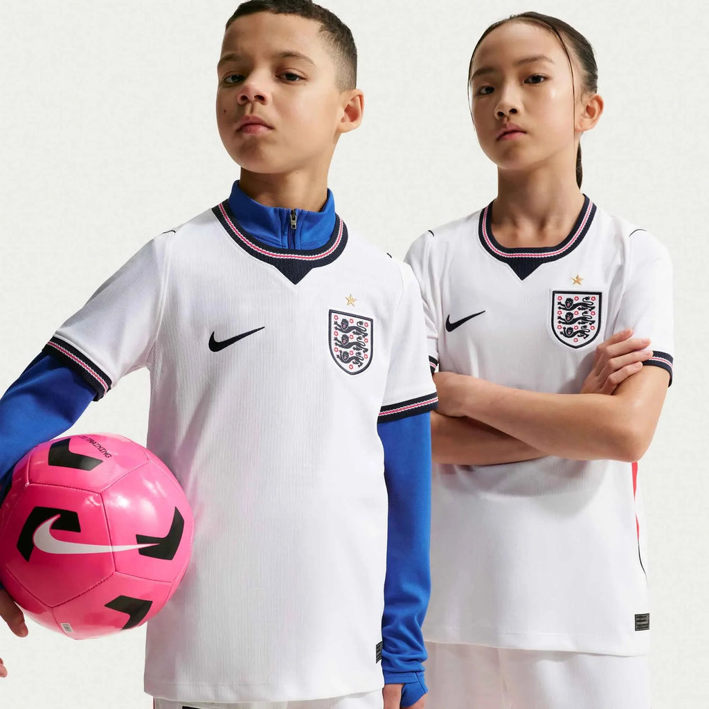 Nike 2026 England Youth Stadium Home Soccer Jersey