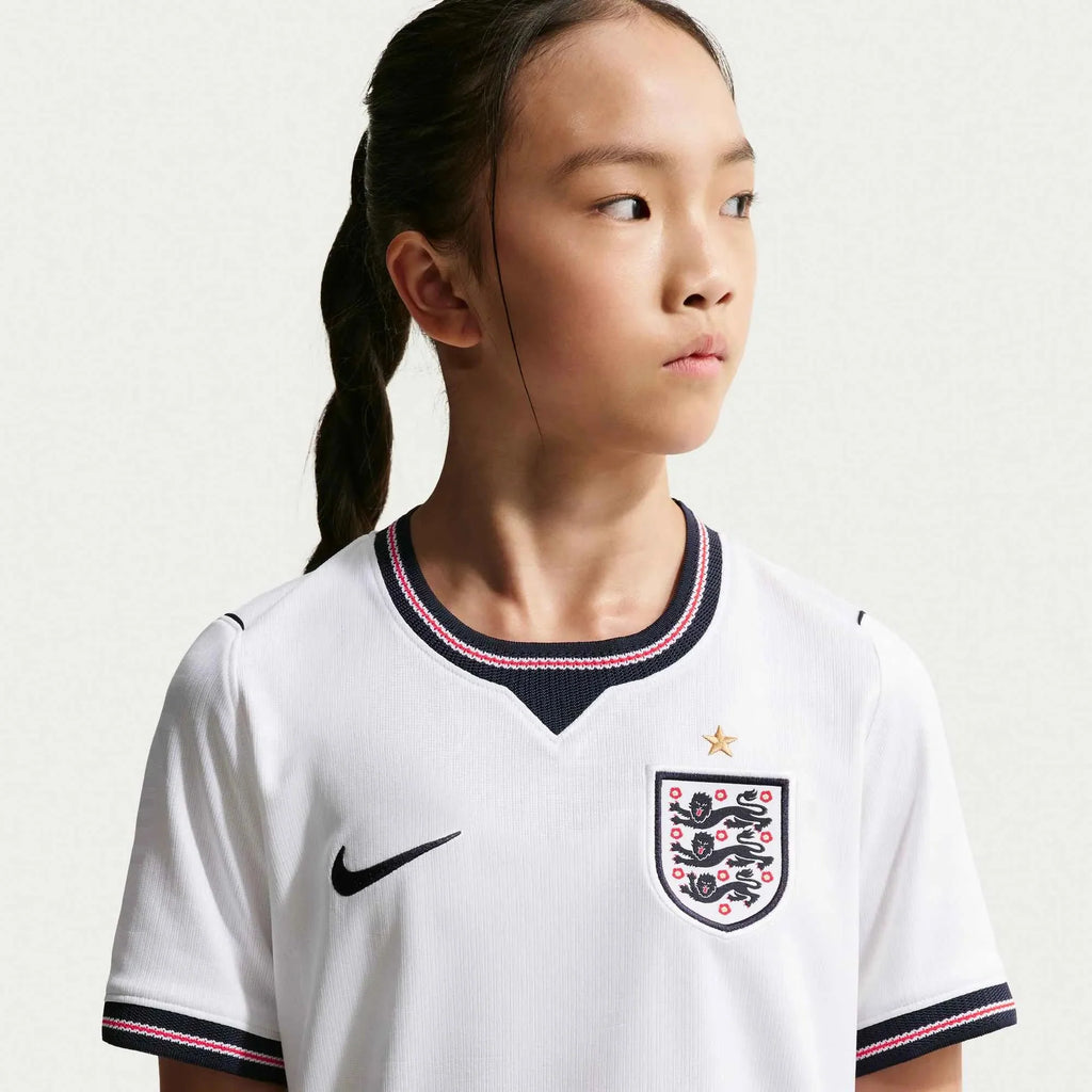 Nike 2026 England Youth Stadium Home Soccer Jersey