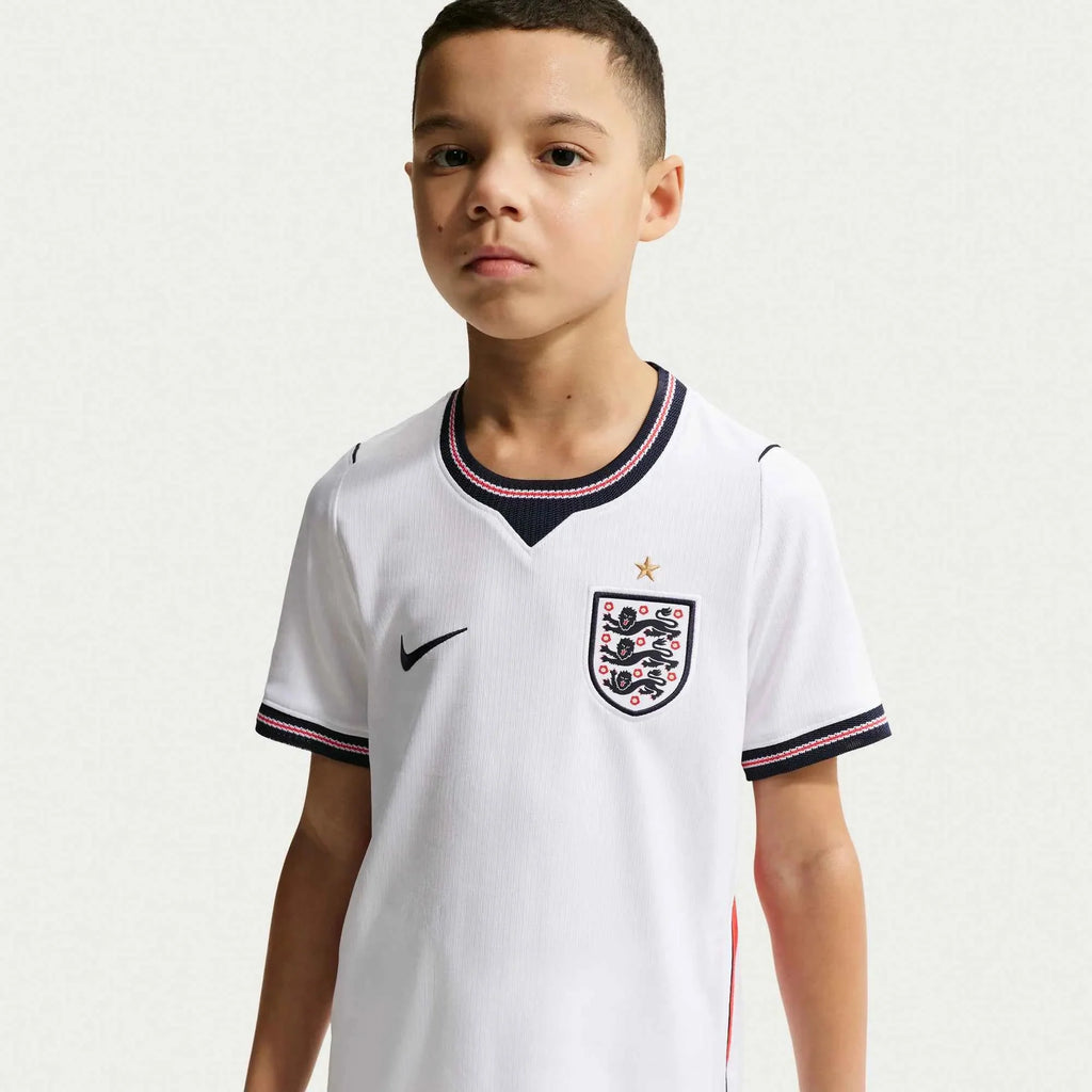 Nike 2026 England Youth Stadium Home Soccer Jersey