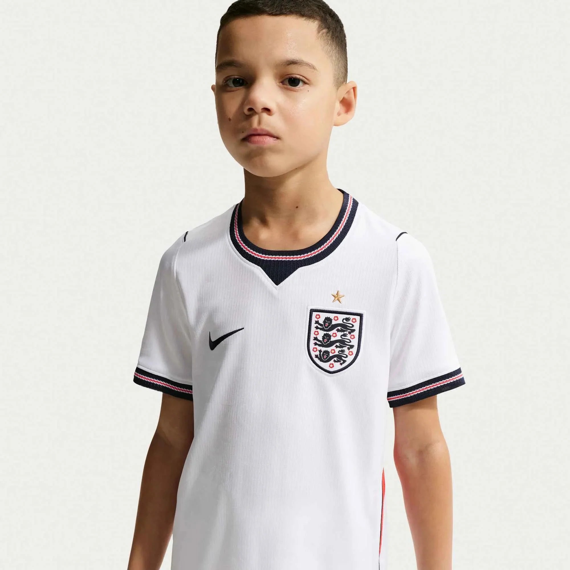Nike 2026 England Youth Stadium Home Soccer Jersey