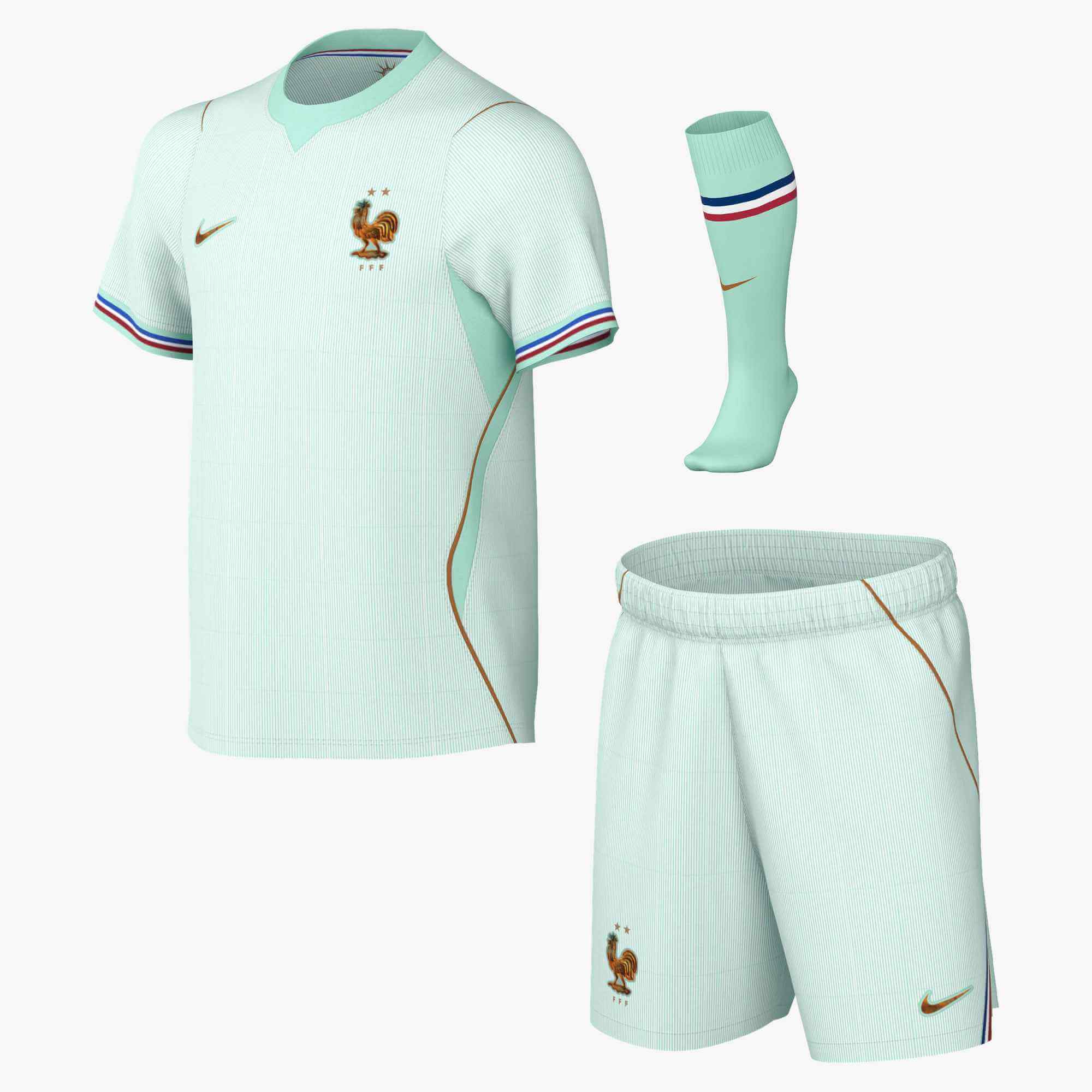 Nike 2026 France Little Kids Stadium Away Kit
