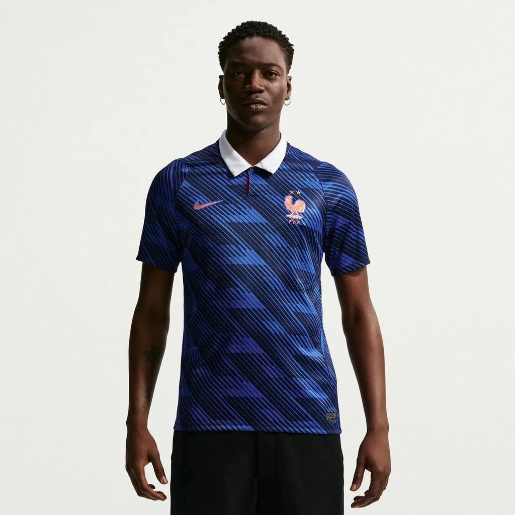 Nike 2026 France Men's Stadium Home Soccer Jersey