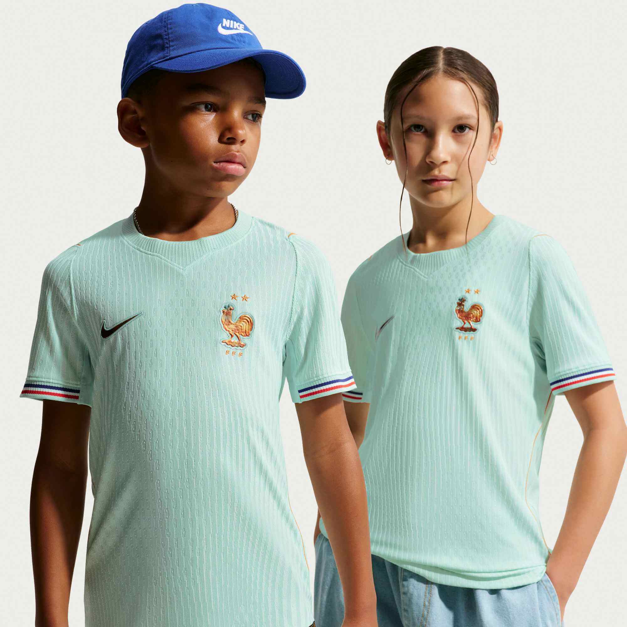 Nike 2026 France Youth Authentic Away Soccer Jersey