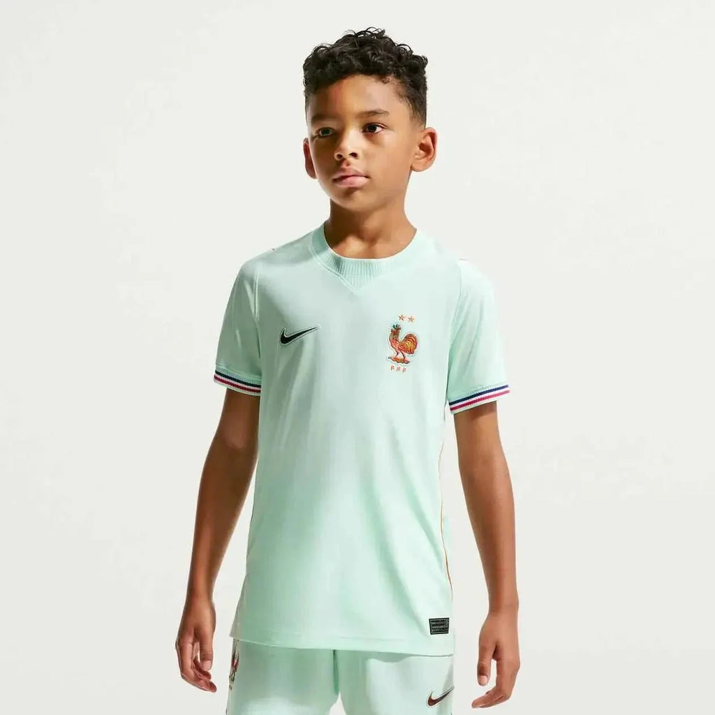 Nike 2026 France Youth Stadium Away Soccer Jersey