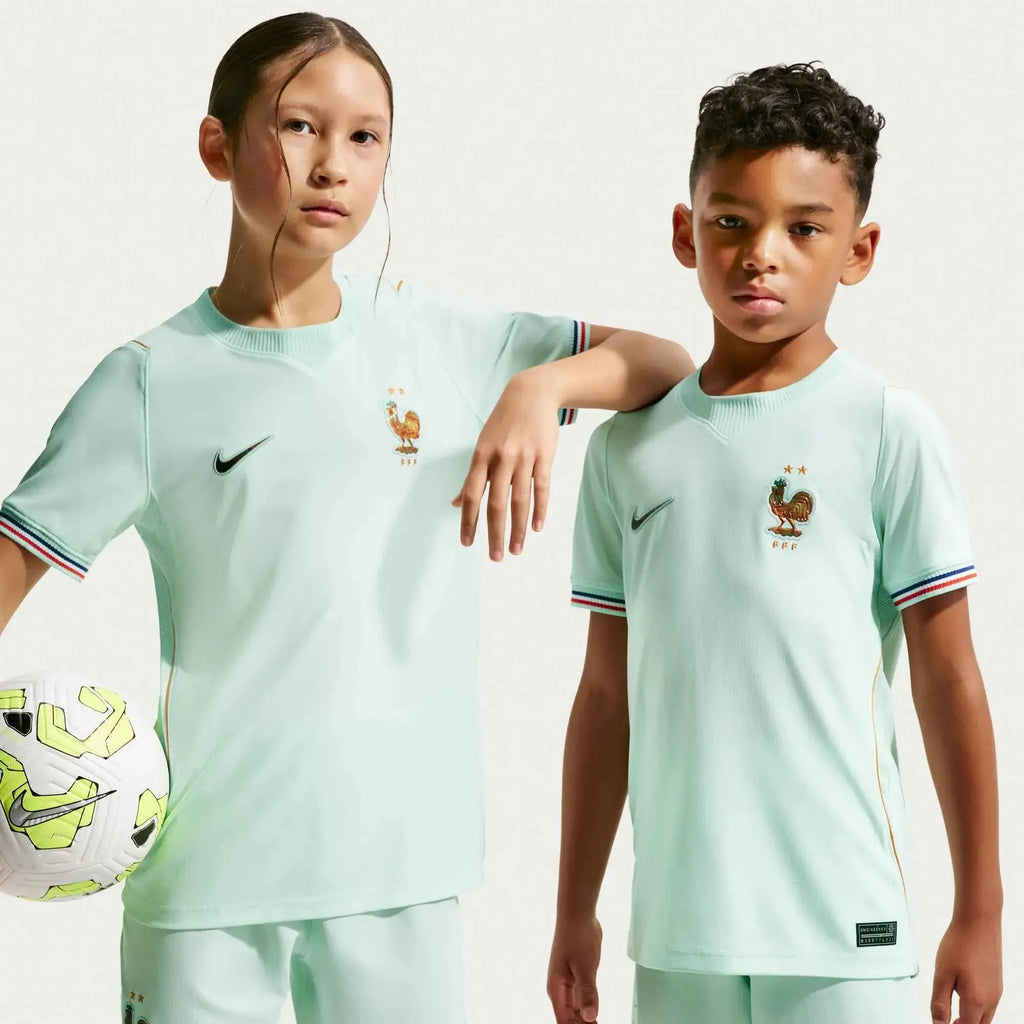Nike 2026 France Youth Stadium Away Soccer Jersey
