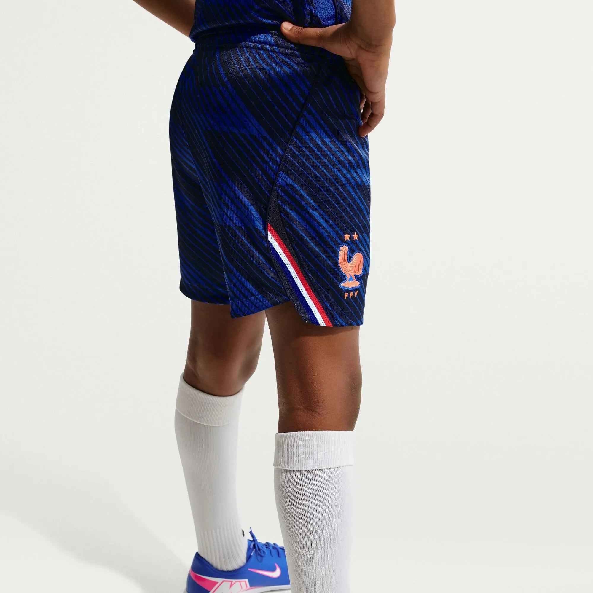 Nike 2026 France Youth Stadium Home Shorts