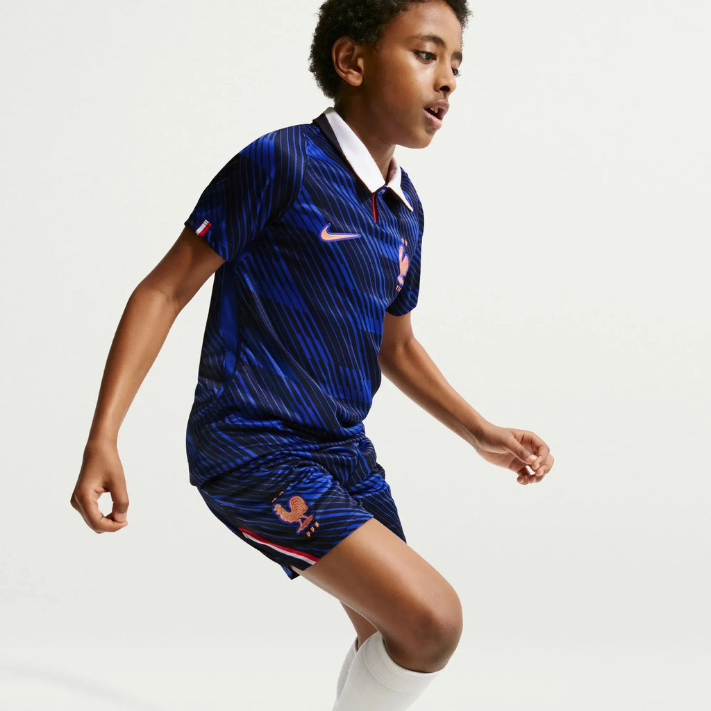 Nike 2026 France Youth Stadium Home Shorts