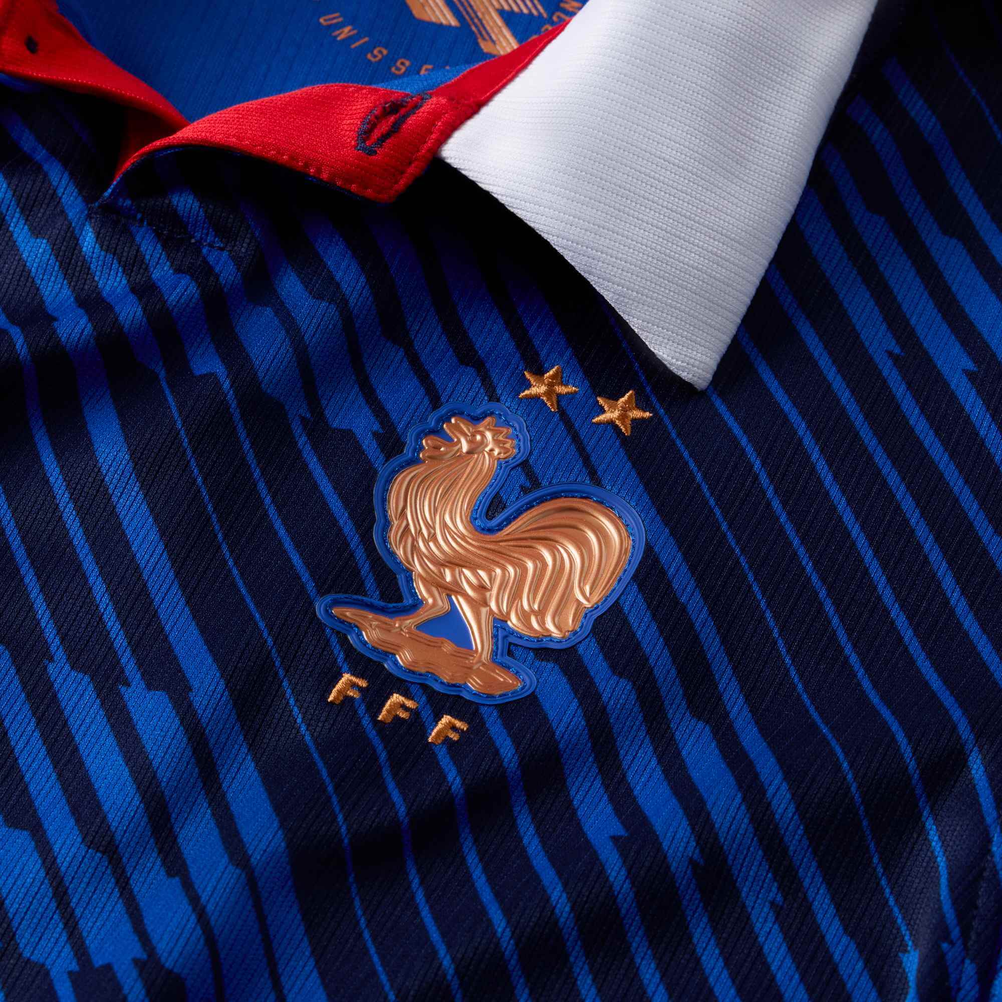 Nike 2026 France Youth Stadium Home Soccer Jersey