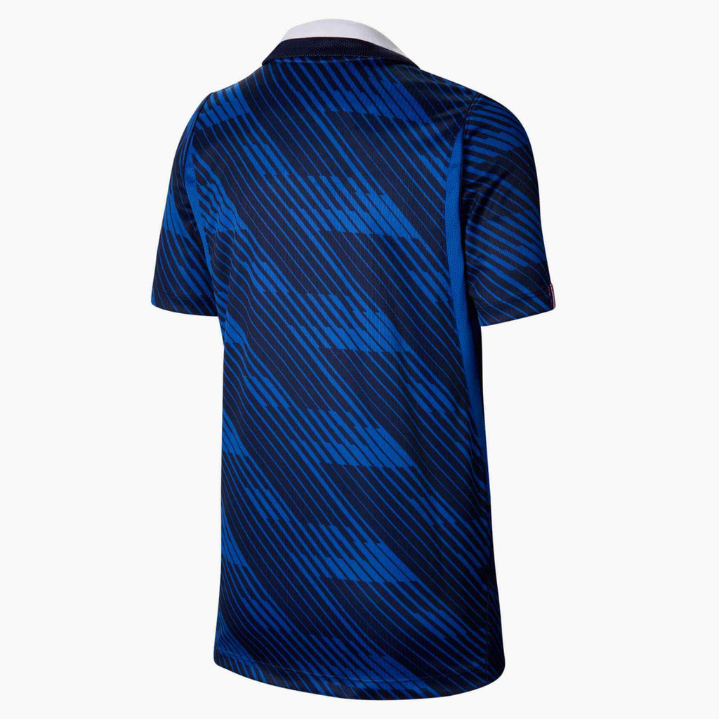 Nike 2026 France Youth Stadium Home Soccer Jersey