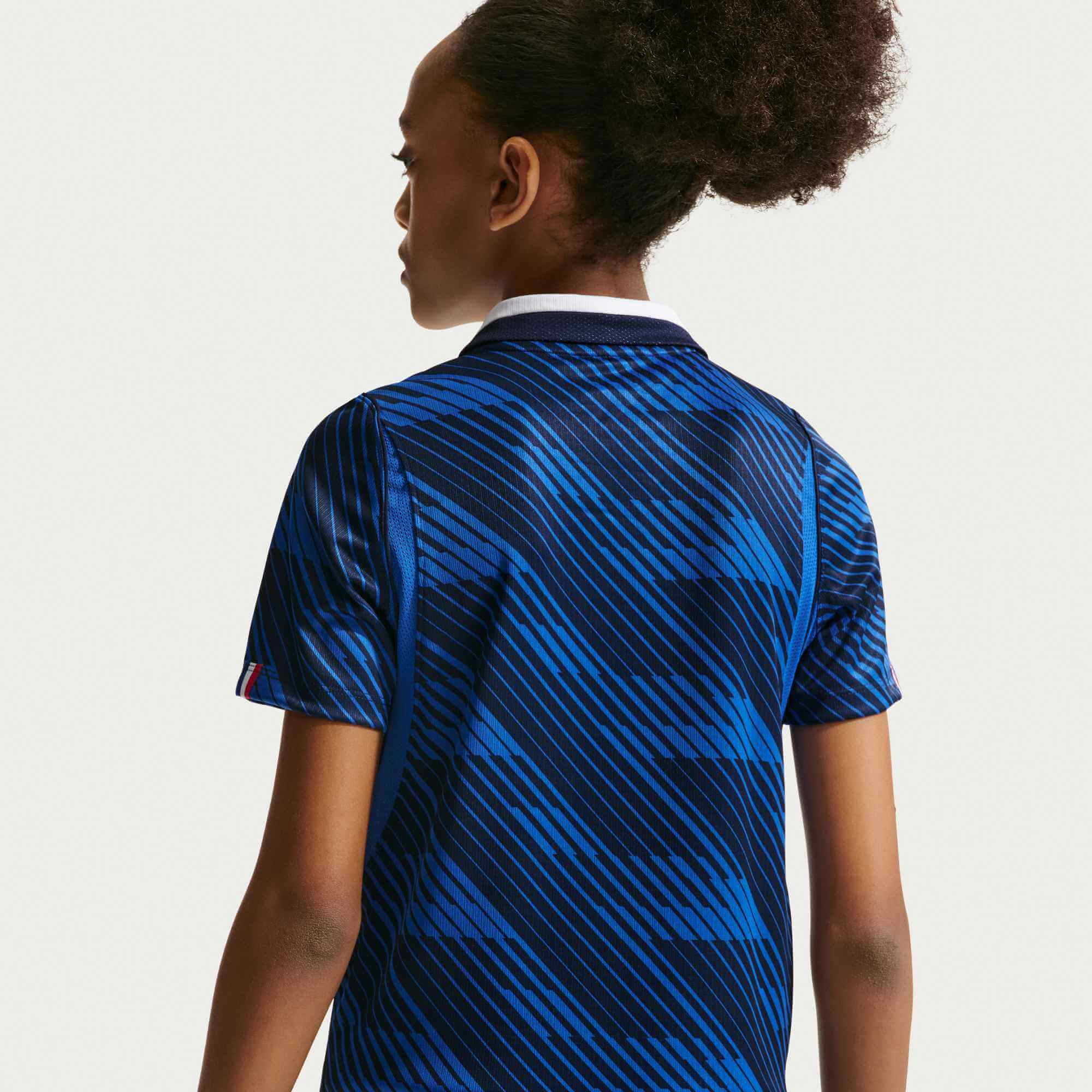 Nike 2026 France Youth Stadium Home Soccer Jersey