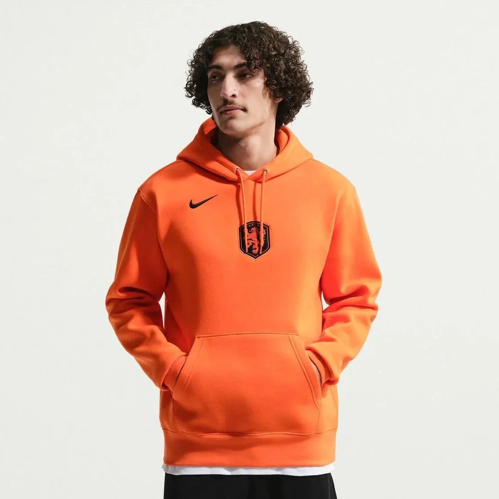 Nike 2026 Netherlands Men's Club Pullover Hoodie