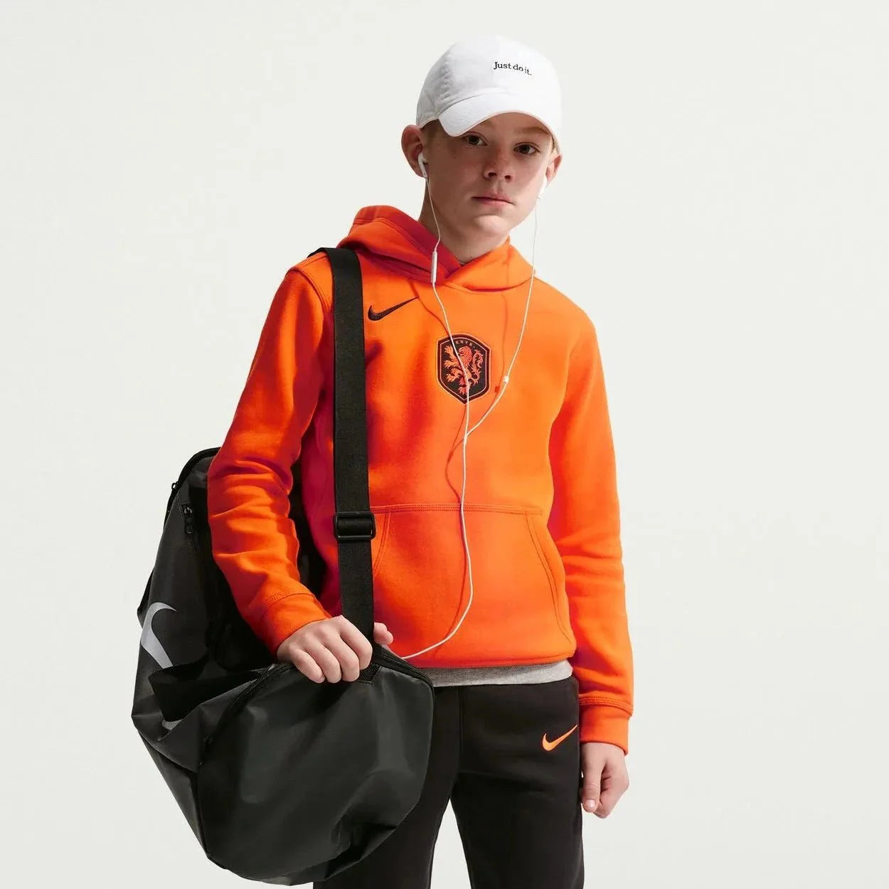 Nike 2026 Netherlands Youth Club Pullover Hoodie