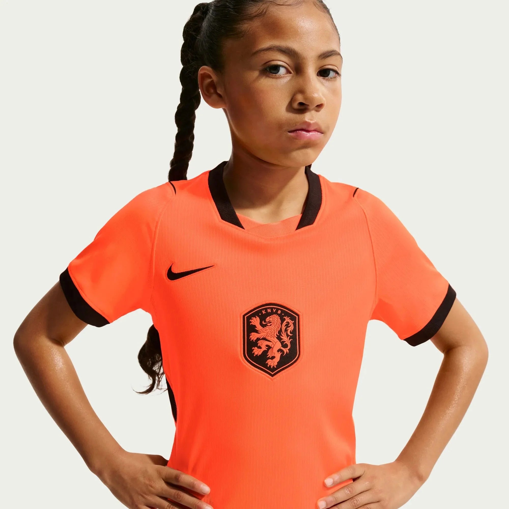 Nike 2026 Netherlands Youth Stadium Home Soccer Jersey
