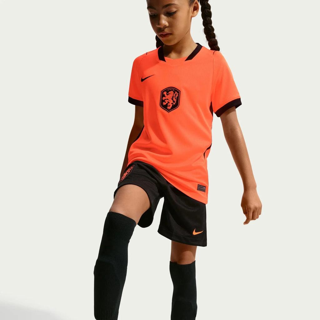Nike 2026 Netherlands Youth Stadium Home Soccer Jersey