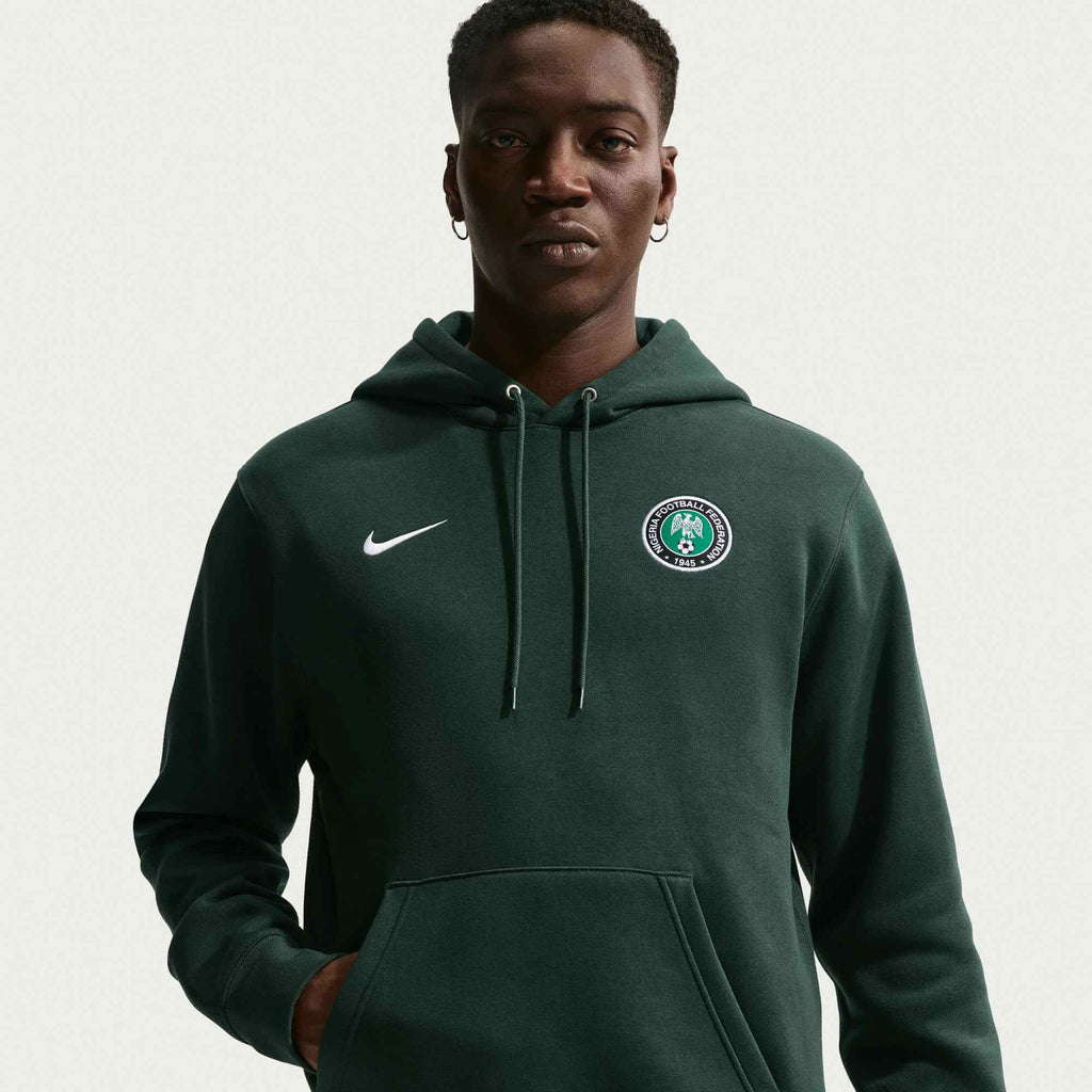 Nike 2026 Nigeria Men's Club Pullover Hoodie
