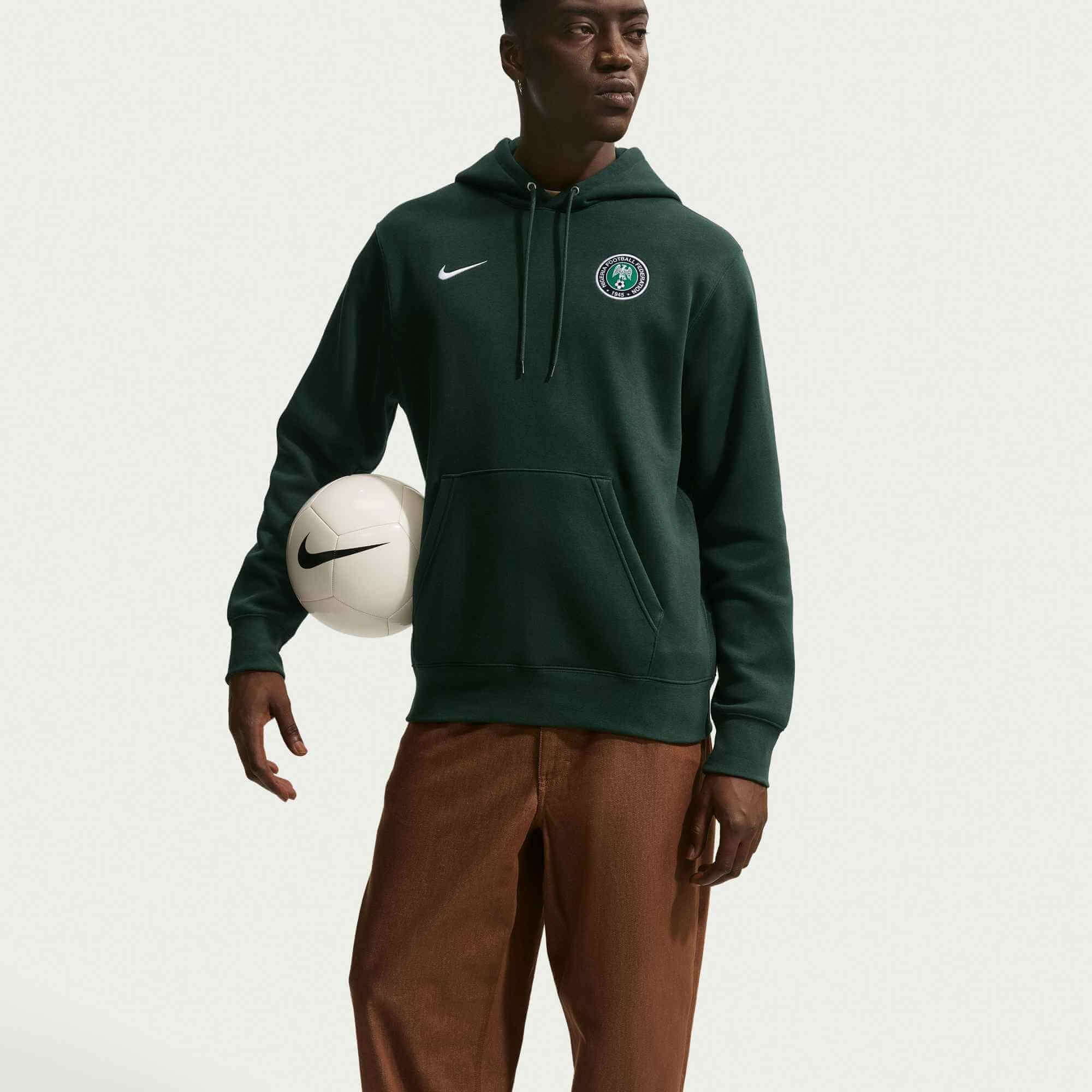 Nike 2026 Nigeria Men's Club Pullover Hoodie
