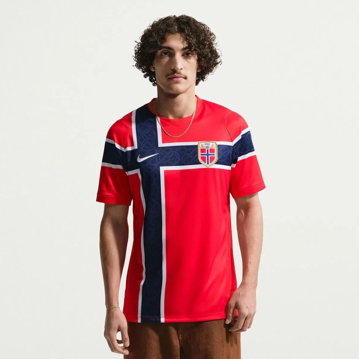 Nike 2026 Norway Men's Stadium Home Soccer Jersey